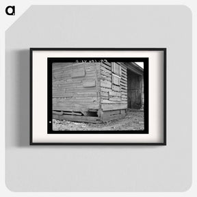アートポスター-Corn Crib on Nelson Brothers' Farm
 - ラッセル リー Poster.