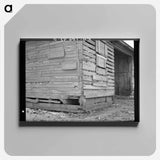 アートパネル-Corn Crib on Nelson Brothers' Farm
 - ラッセル リー Canvas.