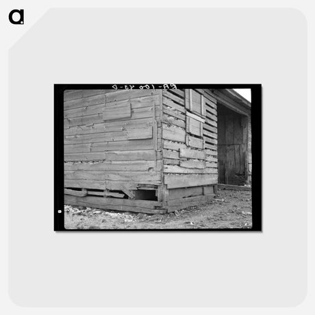 アートポストカード-Corn Crib on Nelson Brothers' Farm
 - ラッセル リー Postcard.