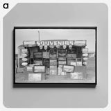 アートパネル-Souvenir Stand of "Buckeye" Painter, Corpus Christi, Texas
 - ラッセル リー Canvas.