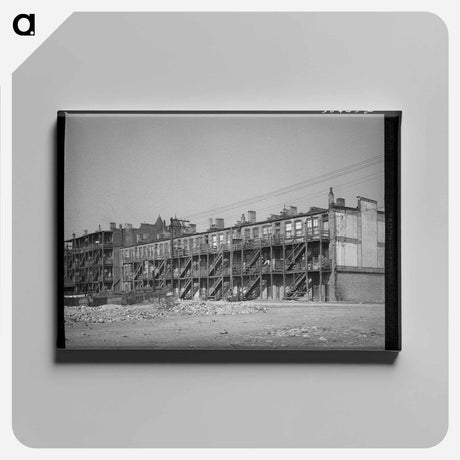 アートパネル-Apartments Rented to ES, Chicago, Illinois
 - ラッセル リー Canvas.