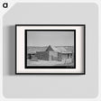 アートポスター-Adobe Shed and Barn, Chamisal, New Mexico
 - ラッセル リー Poster.