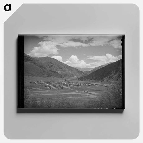 アートパネル-Silverton, Colorado Mining Camp
 - ラッセル リー Canvas.