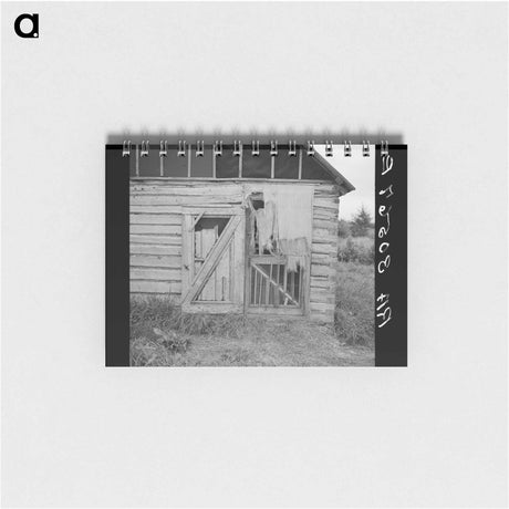 アートメモ帳-Entrance to Barn, Big Falls, Minnesota
 - ラッセル リー Memo.