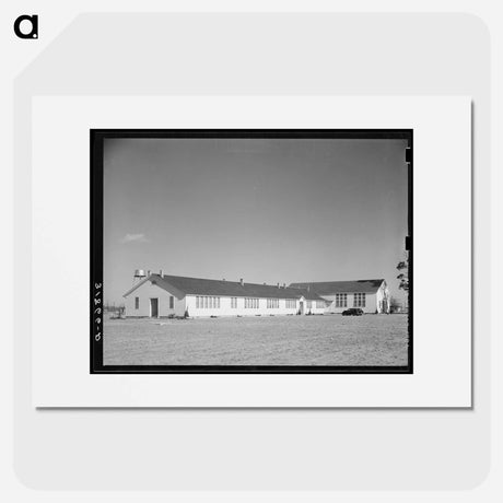 アートポスター-School and Community Hall, Lakeview Project
 - ラッセル リー Poster.