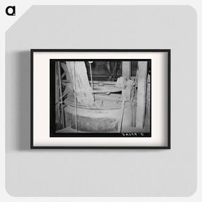 アートポスター-Cotton Seed Oil Mill, McLennan County, Texas
 - ラッセル リー Poster.