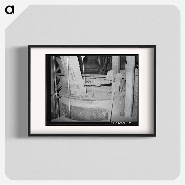 アートポスター-Cotton Seed Oil Mill, McLennan County, Texas
 - ラッセル リー Poster.