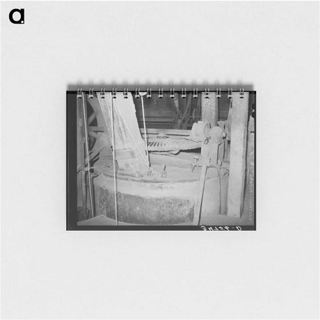アートメモ帳-Cotton Seed Oil Mill, McLennan County, Texas
 - ラッセル リー Memo.