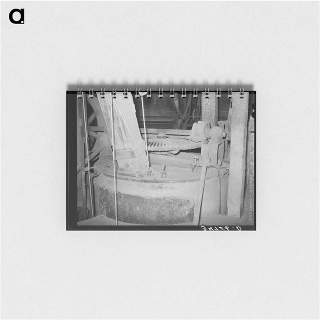 アートメモ帳-Cotton Seed Oil Mill, McLennan County, Texas
 - ラッセル リー Memo.