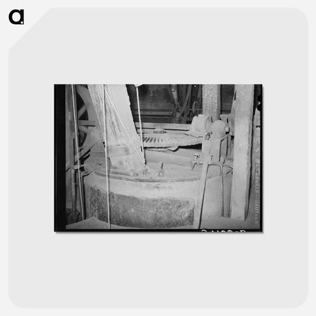 アートポストカード-Cotton Seed Oil Mill, McLennan County, Texas
 - ラッセル リー Postcard.