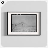 アートポスター-Rice Straw Stack Fire near Crowley, Louisiana
 - ラッセル リー Poster.
