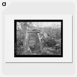 アートポスター-Privy of Agricultural Day Laborer, Webbers Falls, Oklahoma
 - ラッセル リー Poster.