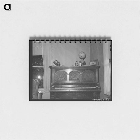 アートメモ帳-Piano in Fruit Farmer's Home
 - ラッセル リー Memo.