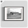 アートポスター-Shawneetown Railroad Station after the Flood
 - ラッセル リー Poster.