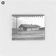 アートメモ帳-Shawneetown Railroad Station after the Flood
 - ラッセル リー Memo.