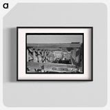 アートポスター-Cattle Corral, Brawley, California Vicinity
 - ラッセル リー Poster.