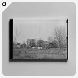 アートパネル-Typical Farmstead near Lake Providence, Louisiana
 - ラッセル リー Canvas.