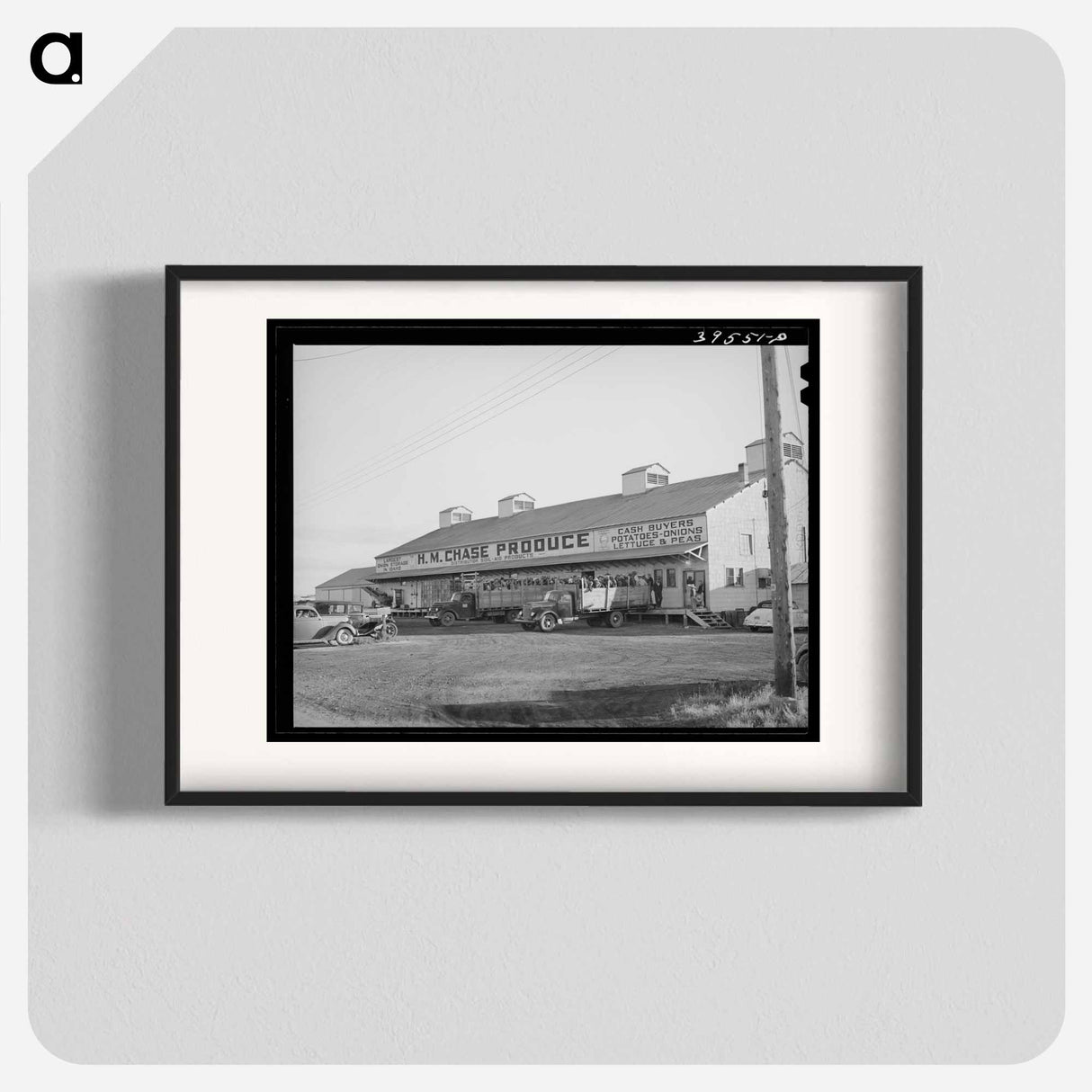 アートポスター-Pea Pickers, Canyon County, Idaho
 - ラッセル リー Poster.