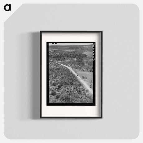 アートポスター-Kimble County Landscape
 - ラッセル リー Poster.