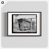 アートポスター-Sharecropper's Shed, Southeast Missouri Farms
 - ラッセル リー Poster.