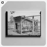 アートパネル-Sharecropper's Shed, Southeast Missouri Farms
 - ラッセル リー Canvas.