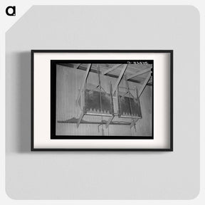 アートポスター-Cotton Seed Hull Loading Gate
 - ラッセル リー Poster.