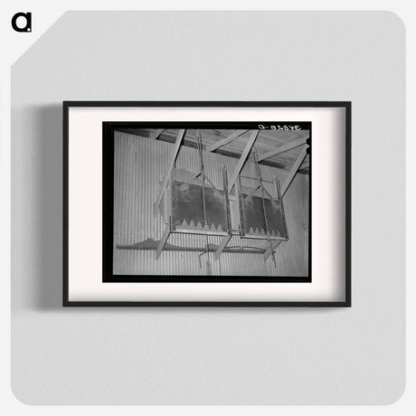 アートポスター-Cotton Seed Hull Loading Gate
 - ラッセル リー Poster.