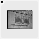 アートポストカード-Cotton Seed Hull Loading Gate
 - ラッセル リー Postcard.