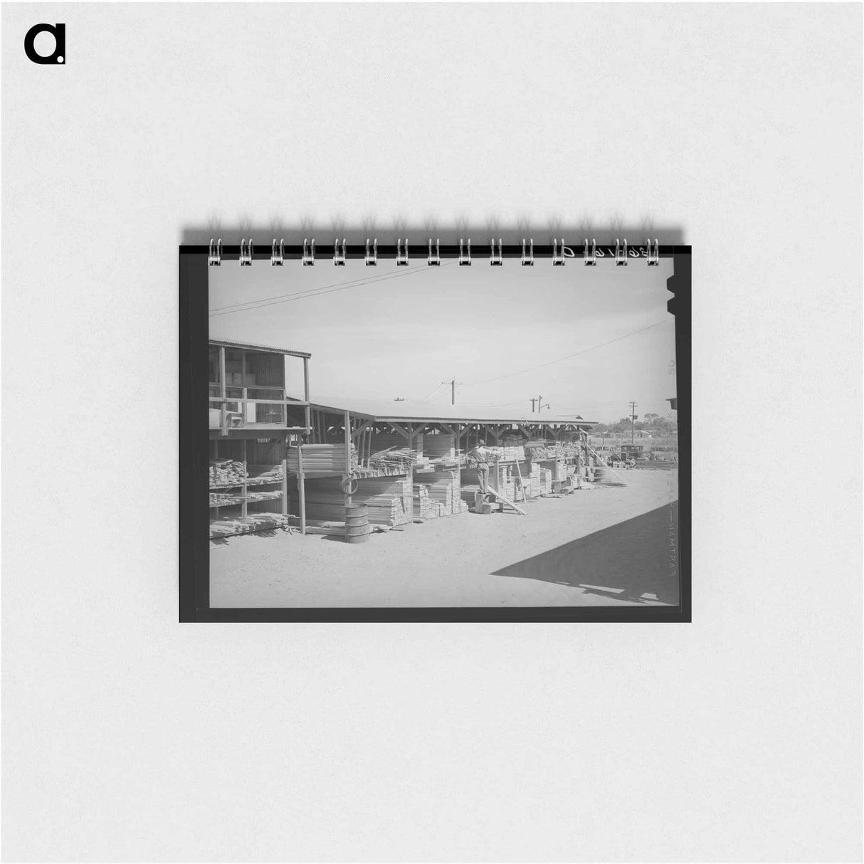 アートメモ帳-Lumber Transport, Phoenix, Arizona
 - ラッセル リー Memo.