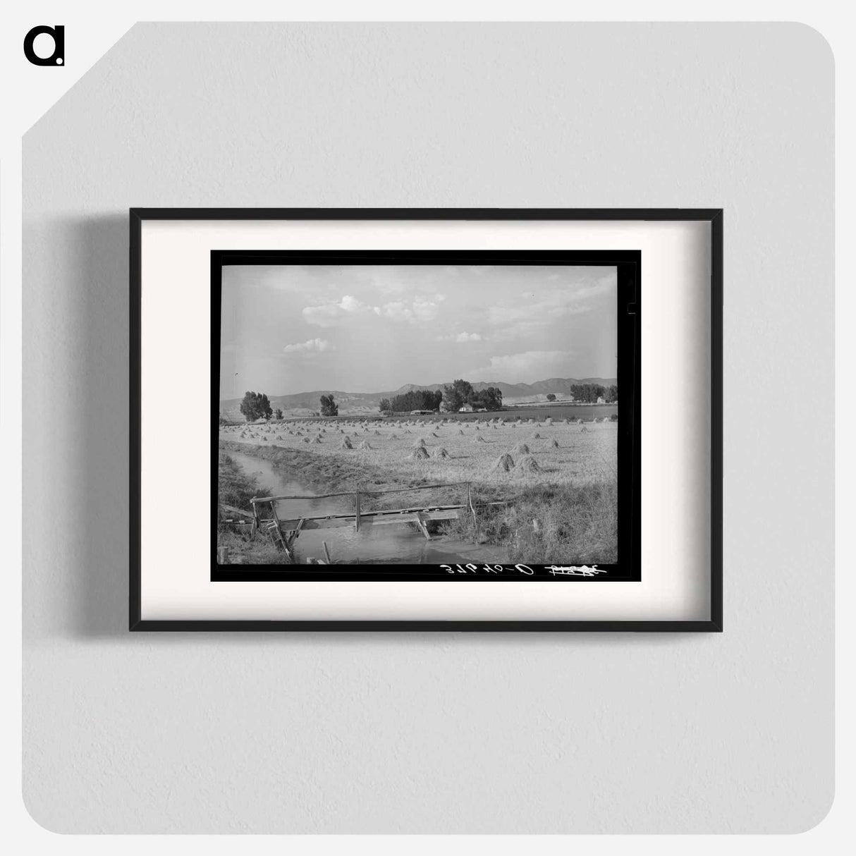 アートポスター-Irrigation Ditch Leading to Farm, Montrose
 - ラッセル リー Poster.