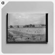 アートパネル-Irrigation Ditch Leading to Farm, Montrose
 - ラッセル リー Canvas.