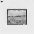 アートメモ帳-Irrigation Ditch Leading to Farm, Montrose
 - ラッセル リー Memo.