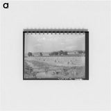 アートメモ帳-Irrigation Ditch Leading to Farm, Montrose
 - ラッセル リー Memo.