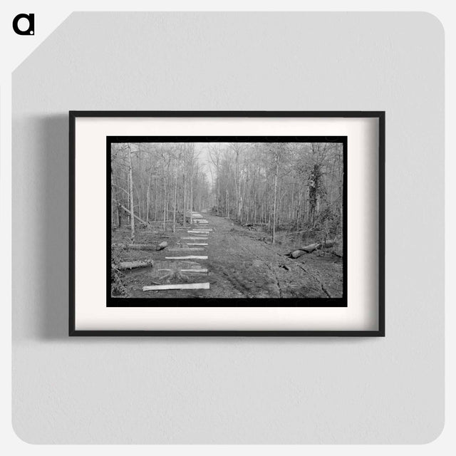 アートポスター-Fenceposts, Chicot Farms, Arkansas
 - ラッセル リー Poster.