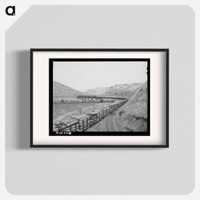 アートポスター-Logging Train, Spalding Junction, Idaho
 - ラッセル リー Poster.