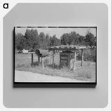 アートパネル-Mail Boxes and Parcel Room, Highway 160, San Juan County, Utah
 - ラッセル リー Canvas.
