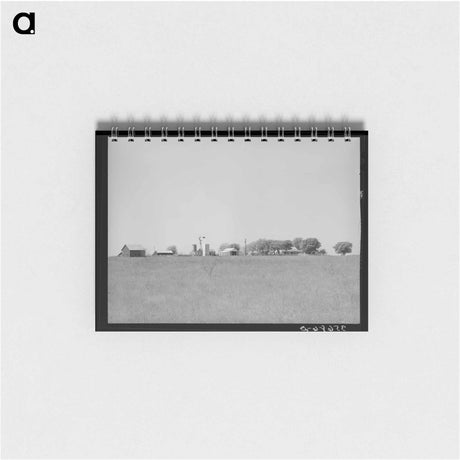 アートメモ帳-Farmstead in De Witt County, Texas
 - ラッセル リー Memo.