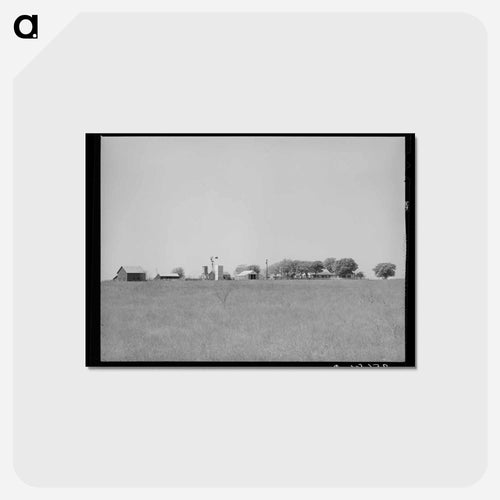 Farmstead in De Witt County, Texas
- ラッセル リー Postcard.