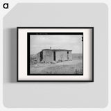 アートポスター-Home of WPA Worker, Muskogee County, Oklahoma
 - ラッセル リー Poster.