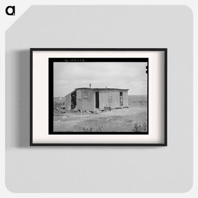 アートポスター-Home of WPA Worker, Muskogee County, Oklahoma
 - ラッセル リー Poster.