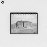 アートメモ帳-Home of WPA Worker, Muskogee County, Oklahoma
 - ラッセル リー Memo.