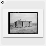 アートポスター-Home of WPA Worker, Muskogee County, Oklahoma
 - ラッセル リー Poster.