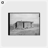 アートポストカード-Home of WPA Worker, Muskogee County, Oklahoma
 - ラッセル リー Postcard.