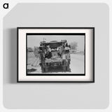 アートポスター-Telephone Lineman's Repair Truck at Casa Grande Valley Farms, Pinal County, Arizona
 - ラッセル リー Poster.