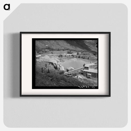 アートポスター-Active Gold Mill, San Juan County, Colorado
 - ラッセル リー Poster.