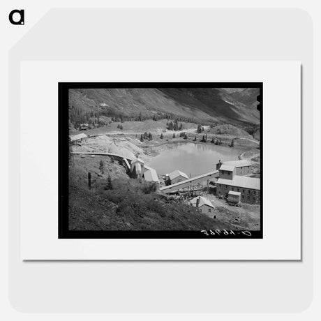 アートポスター-Active Gold Mill, San Juan County, Colorado
 - ラッセル リー Poster.