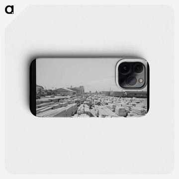 Lumber Stack, Pacific Highway, San Diego
 - ラッセル リー Phone Case.