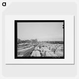 アートポスター-Lumber Stack, Pacific Highway, San Diego
 - ラッセル リー Poster.