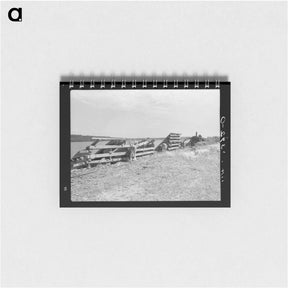 アートメモ帳-Lumbering Remains, Winton, Minnesota
 - ラッセル リー Memo.