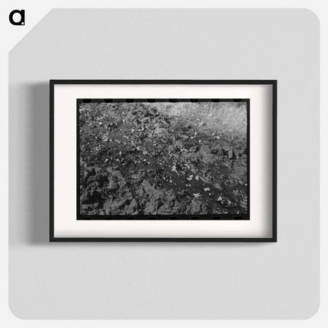 アートポスター-Oil Waste, Creek County, Oklahoma
 - ラッセル リー Poster.